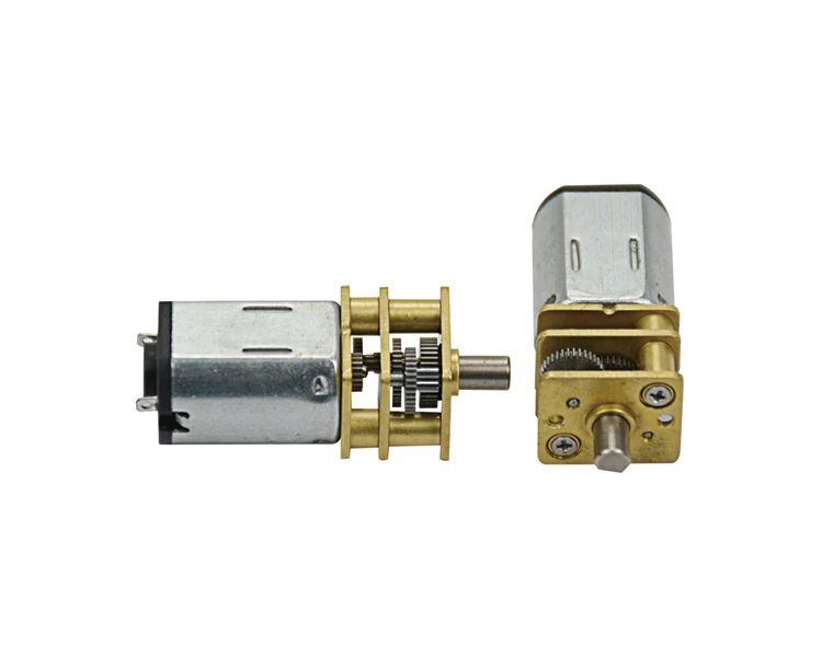 YIMAKER 2 шт. N20 DC Шестерни мотор 1,5 V 3V 5V 6V микро-металлическая передача мотора робот 3,8 мм вал для "сделай сам"