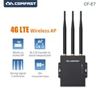 Wi-Fi-роутер 4G LTE, 4g-модем со слотом для SIM-карты, точка доступа 4g + 2,4 ГГц, уличный роутер с поддержкой точки доступа, подключи и работай, LTE-роутер с антеннами 3*5 дБи