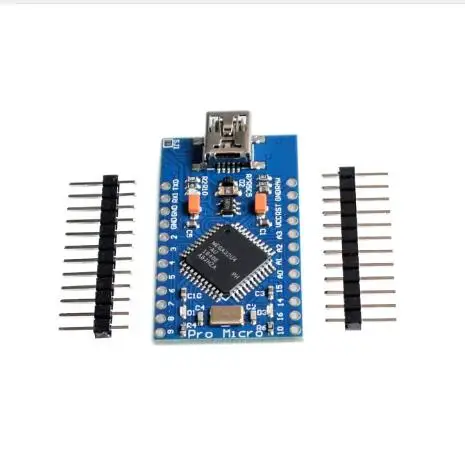 Модуль платы Mini USB ATmega32U4 Pro Micro 5 в 16 МГц модуль для контроллера Leonardo ATMega 32U4 Pro-Micro
