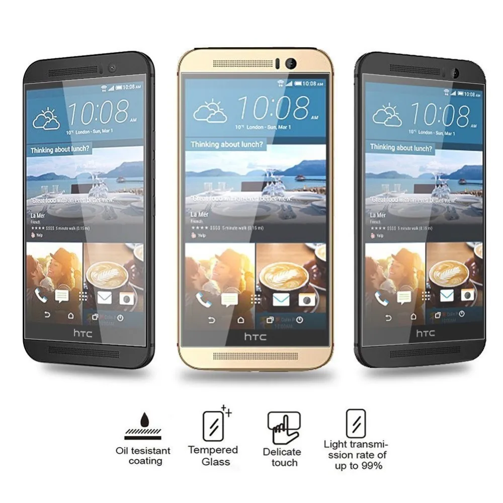 For HTC Desire-820 Tempered Screen Glass film 0.3mm 2.5D 9h Front Safety Protective Film On | Мобильные телефоны и