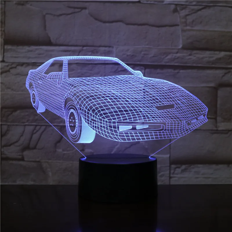 3D ночник настольная лампа Luminaria фонарик светодиодное освещение подарки для детей друзья 3 AA батареи Usb кабель осматривается портативный