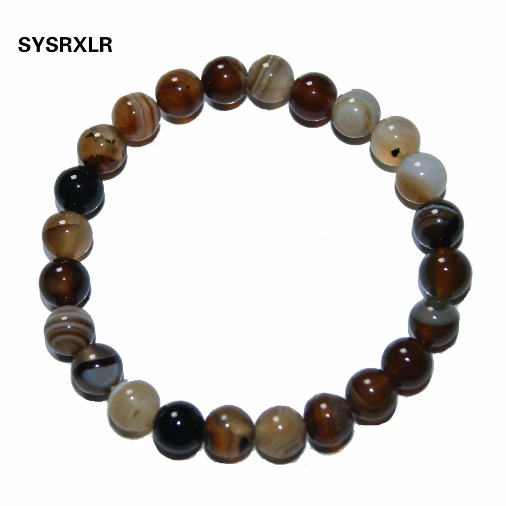 Wholesale 19 Crystal Onyx Jades Bead Bracelet Natural Stone Elastic Yoga Bracelets For Men Women Mujer Pulseras Fashion Jewelry | Украшения