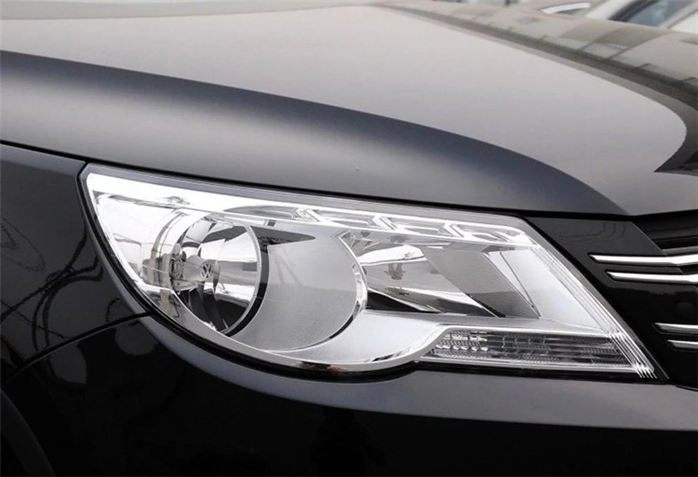 Для Volkswagen VW Tiguan 2009 2010 2011 2012 Автомобильная фара с прозрачными линзами
