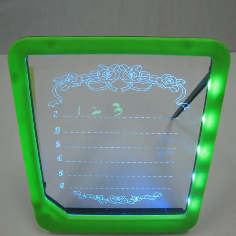 Светодиодная флуоресцентная доска для письма детская электронная