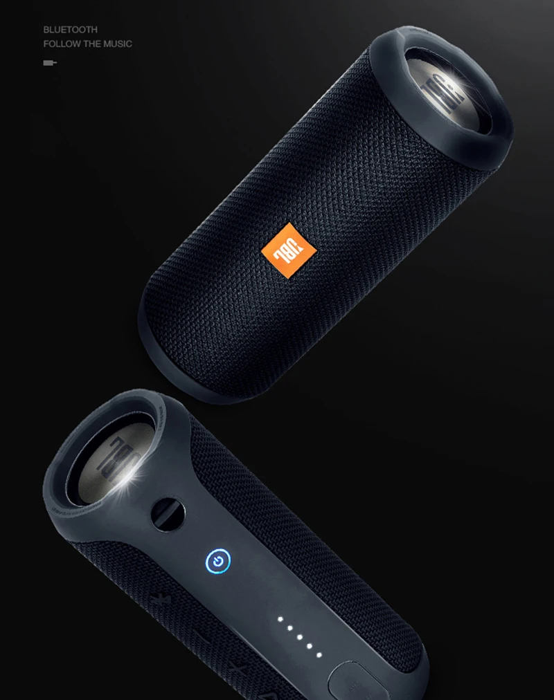 Портативная bluetooth-колонка JBL FLIP 3 Беспроводной Bluetooth Динамик IPX7 брызг Спортивная мини-камера для Портативный мощный звук бас Динамик 3000 мА/ч, Перезаряжаемые 10Hr