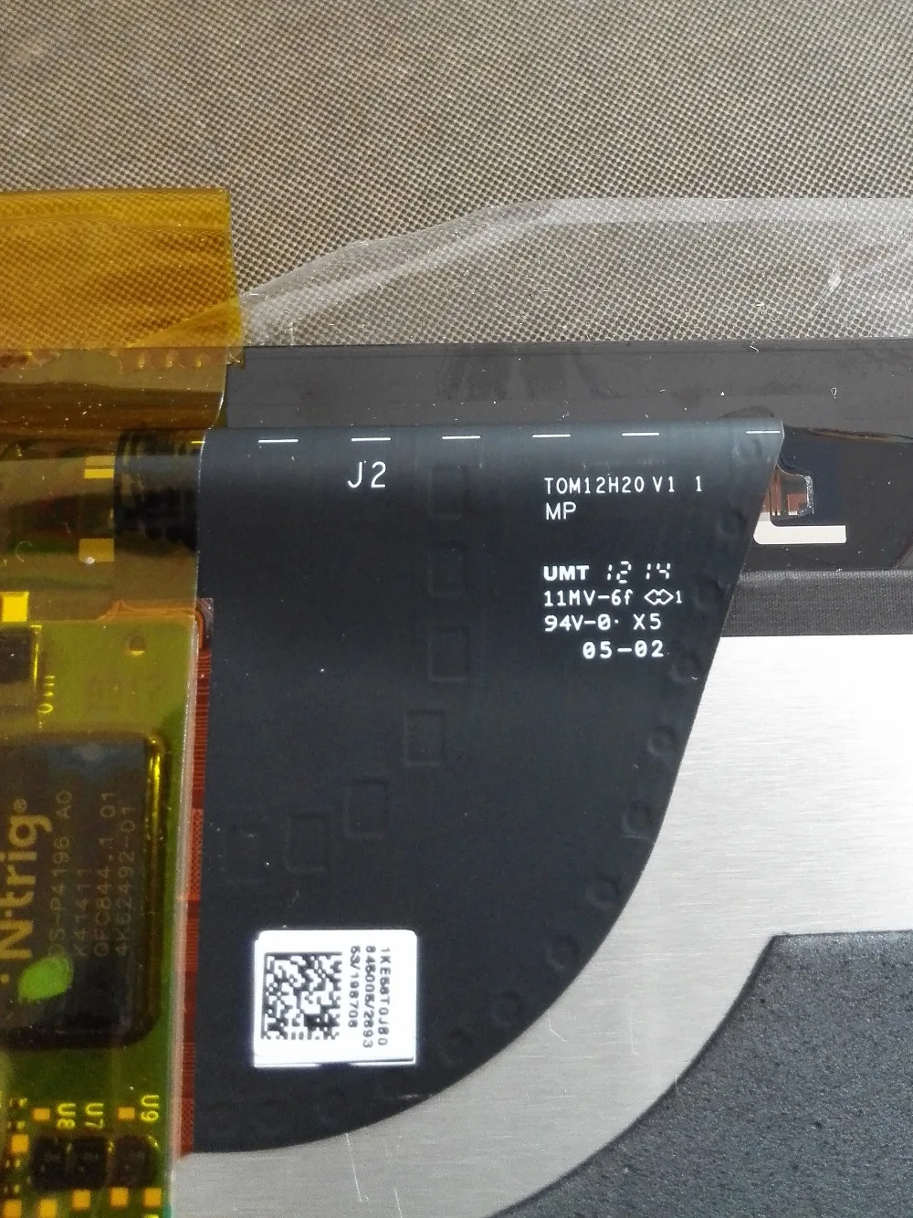 Оригинальный ЖК Дисплей 12 1 дюйма в сборе для Microsoft Surface Pro 3 (1631) TOM12H20 V1.1 LTL120QL01 003