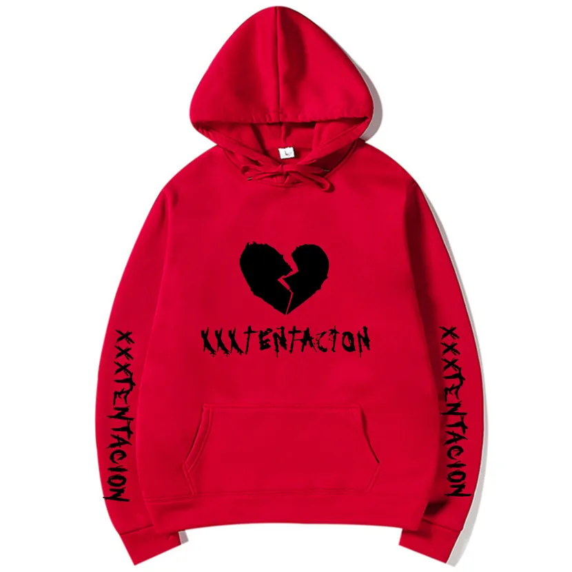 XXXTentacion толстовки Suprem для мужчин и женщин Повседневный пуловер уличная одежда