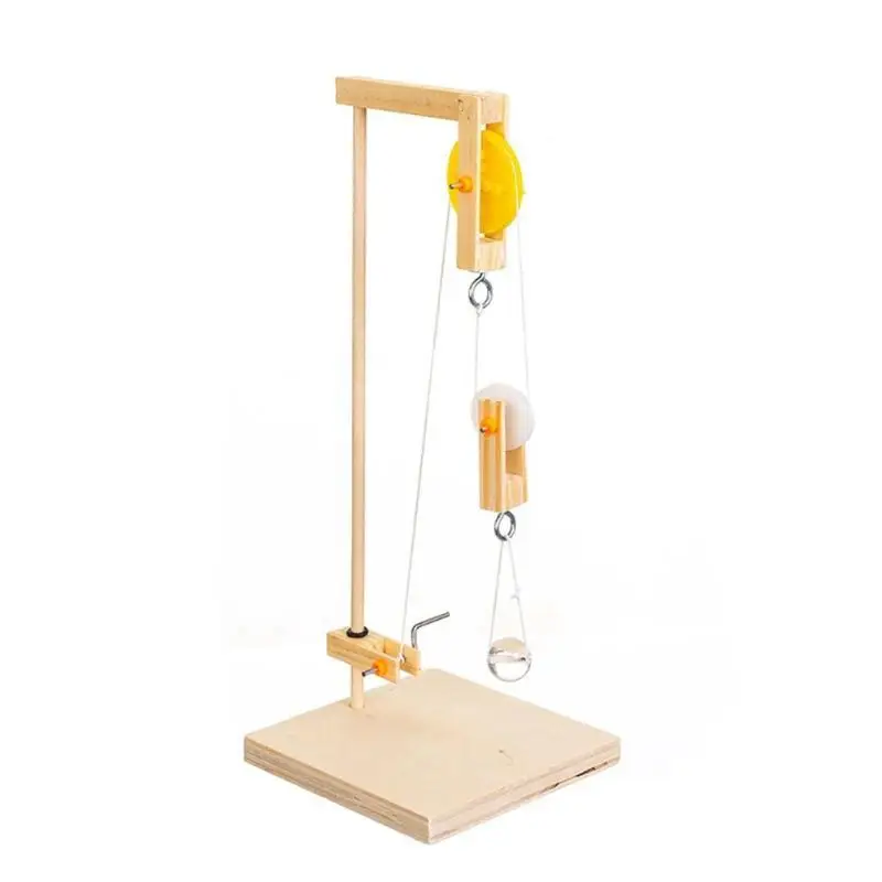 

Kids DIY Science Experiment Model Building Kits Manual Crane Creative Toy Kids Early Learning Education Toys For Baby Gifts