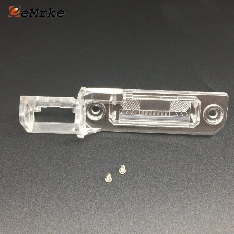 

EEMRKE Car Rear View Camera Bracket License Plate Lights Housing Mount for Volkswagen Eos (1F7/1F8) Cabriolet / Jetta 1K2 Sedan