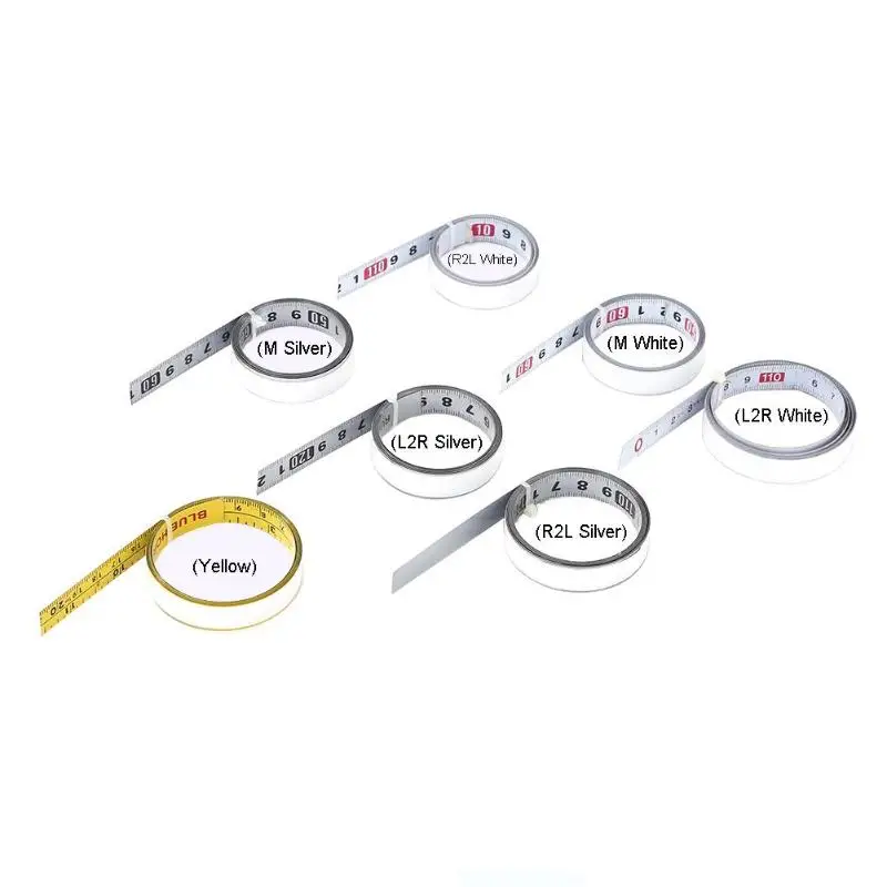 1 м самоклеящаяся Метрическая стальная рулетка для нарезки торцов|Рулетки| |