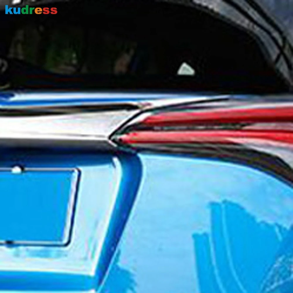 Для Toyota RAV4 RAV 4 2016 2017 ABS хромированный автомобильный Стайлинг Задняя Крышка