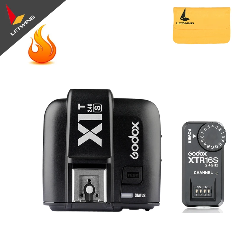 Триггер вспышки Godox X1T S TTL HSS 2 4G + набор ресивера для камеры Sony|set top box power supply|receiver