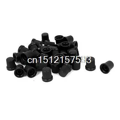 

36 Pcs Plastic Rotary Potentiometer Pointer Knob Cap for 6mm Dia Knurled Shaft