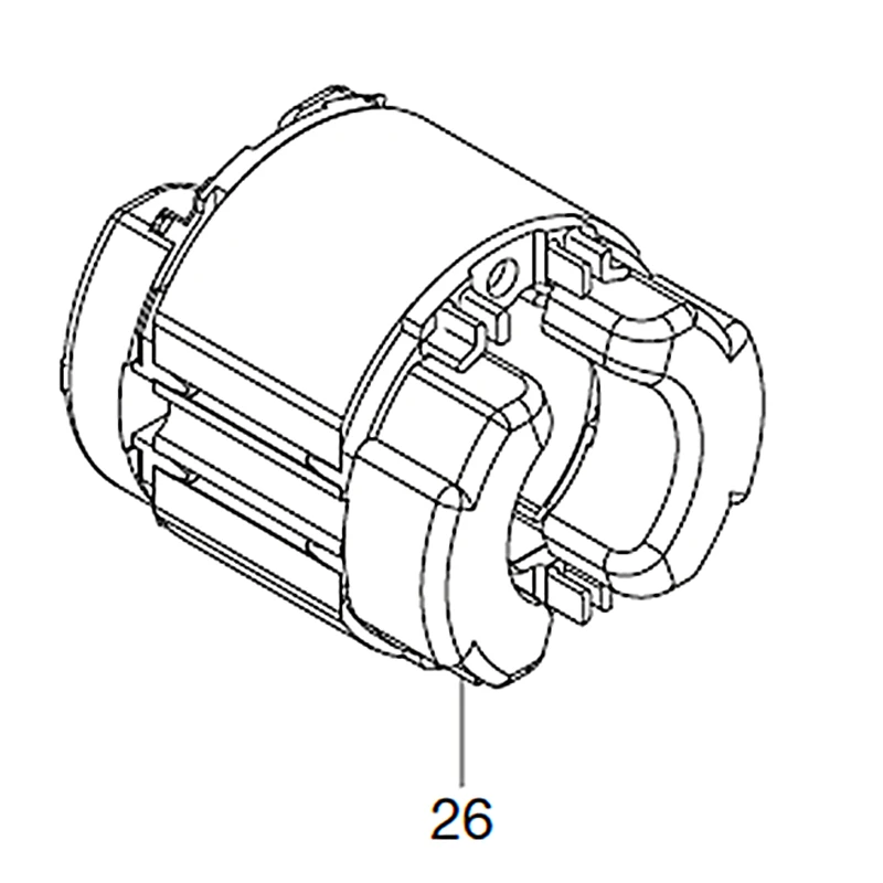 

AC220V-230V Stator Field Replace for Makita GD0603
