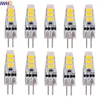 IWHD 2W Mini G4 12V Светодиодная лампа 120LM Mini G4 LED 12V Двухштырьковые лампы теплый белыйбелый заменить галогенные люстры 10 шт