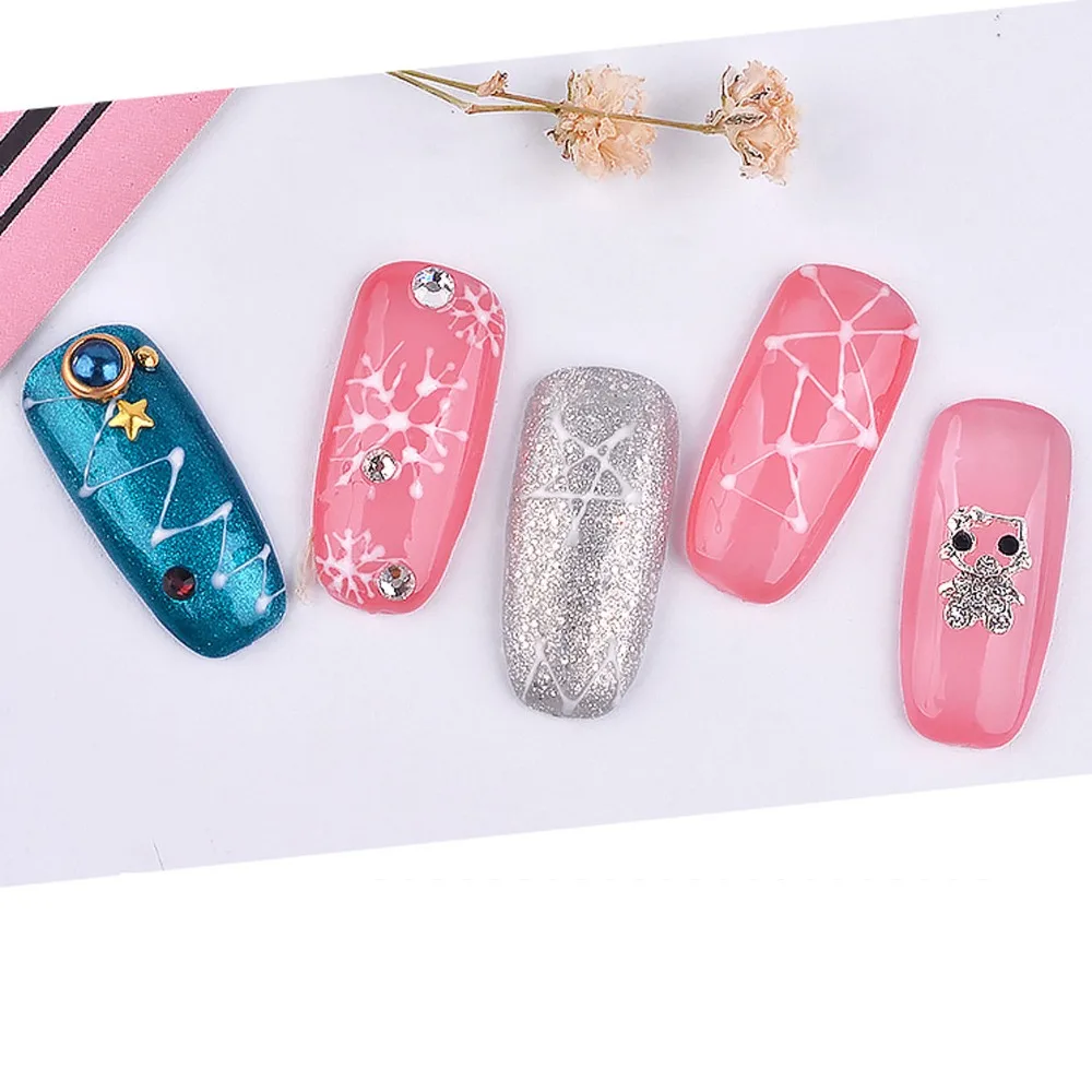 Anmas Rucci 6 цветов/набор УФ гель для дизайна ногтей рисунок эластичная линия краска