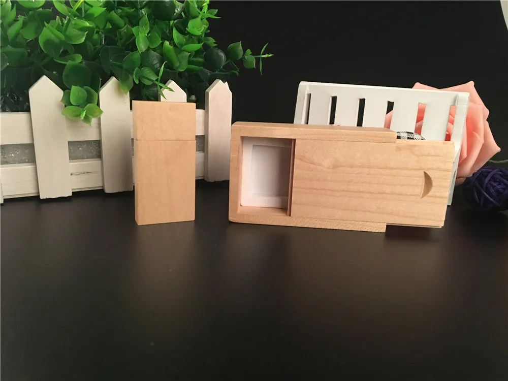 Forever love деревянный usb подарок. Пользовательский DIY логотип натуральные деревянные