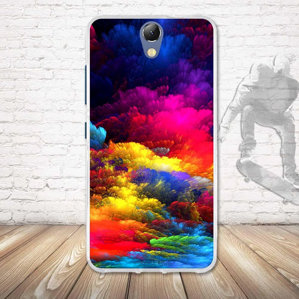Чехол для Lenovo S1 Lite 5 0 дюйма Мягкая силиконовая задняя крышка из ТПУ Для Vibe чехол