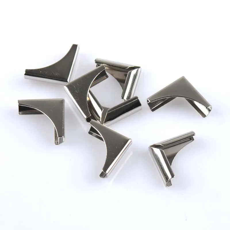 Серебряные металлические уголки для книг Скрапбукинг фотоальбомы меню ремесла