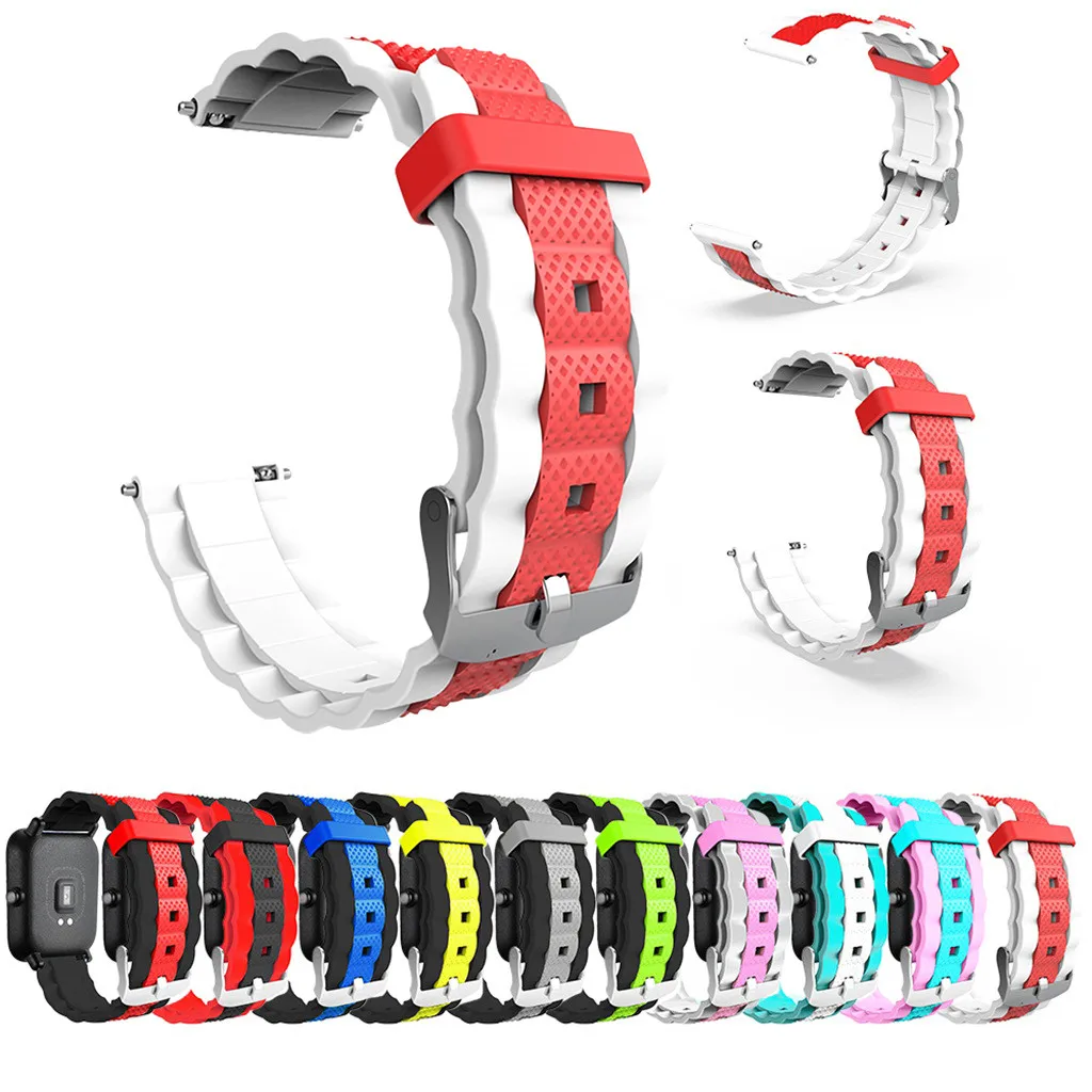 Сменный силиконовый ремешок для часов Xiaomi Huami Amazfit Bip Youth Watch usps Прямая поставка