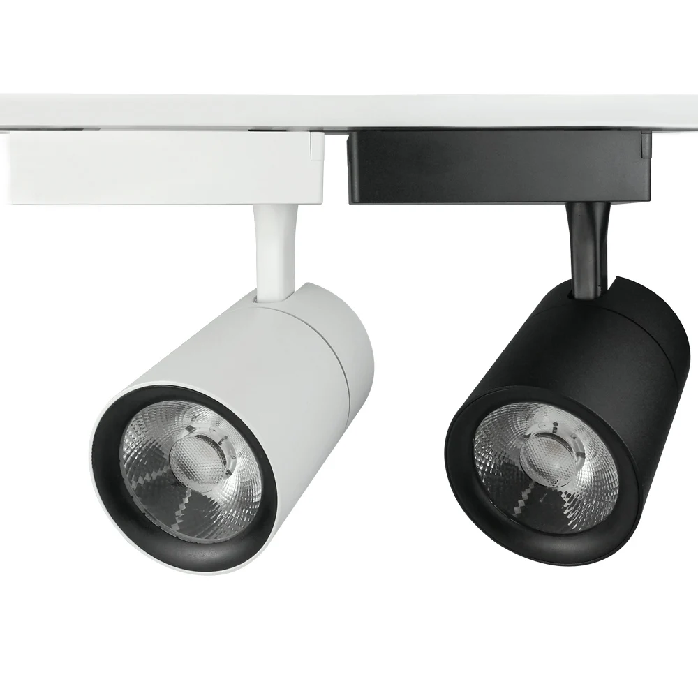 Светодиодный трековый свет 30W Rail Lamp 85 265V COB Spot для Mall Exhibition Office Shop Кухонный