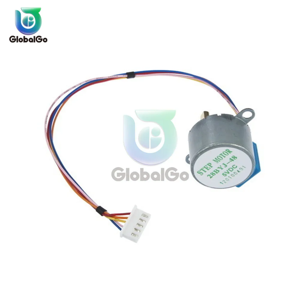 28BYJ-48 5V Мини шаговый двигатель постоянного тока 28BYJ-48 DC5V DC12V 4 фазы DC редукторный шаговый двигатель ULN2003 драйвер платы для Arduino DIY Kit - Цвет: 28BYJ-48 5V