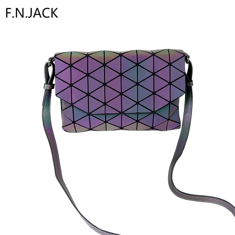Женская сумка через плечо F. N. JACK Модная легкая клатч конверт с треугольным