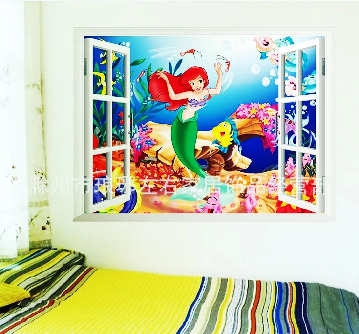 1424 Новый дизайн! Настенные наклейки на окна виниловые стену с изображением