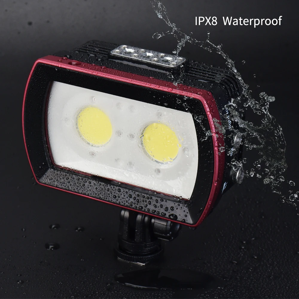 Светодиодная лампа для фотосъемки Seafrogs IPX8 водонепроницаемая подводного