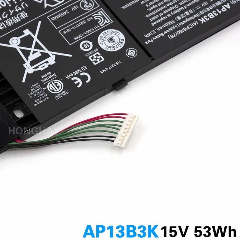 Akku F. Acer AP13B3K Aspire M5583P M5-583P R7 R7571 R7-571 Von