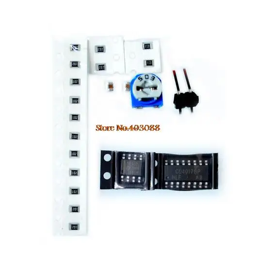 【AH ROBOT】 NE555 + CD4017 светильник вода течет светодиодный модуль DIY Kit | Электронные