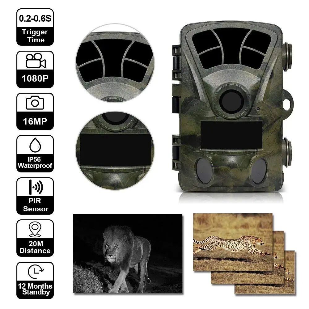 Охотничья камера Chasse фотовспышки 0 2 s Быстрый триггер скаут охотник Foto ловушка