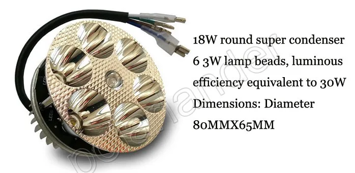 Оптовая продажа 1 шт. светодиодный светильник для мотоцикла Супер конденсаторный