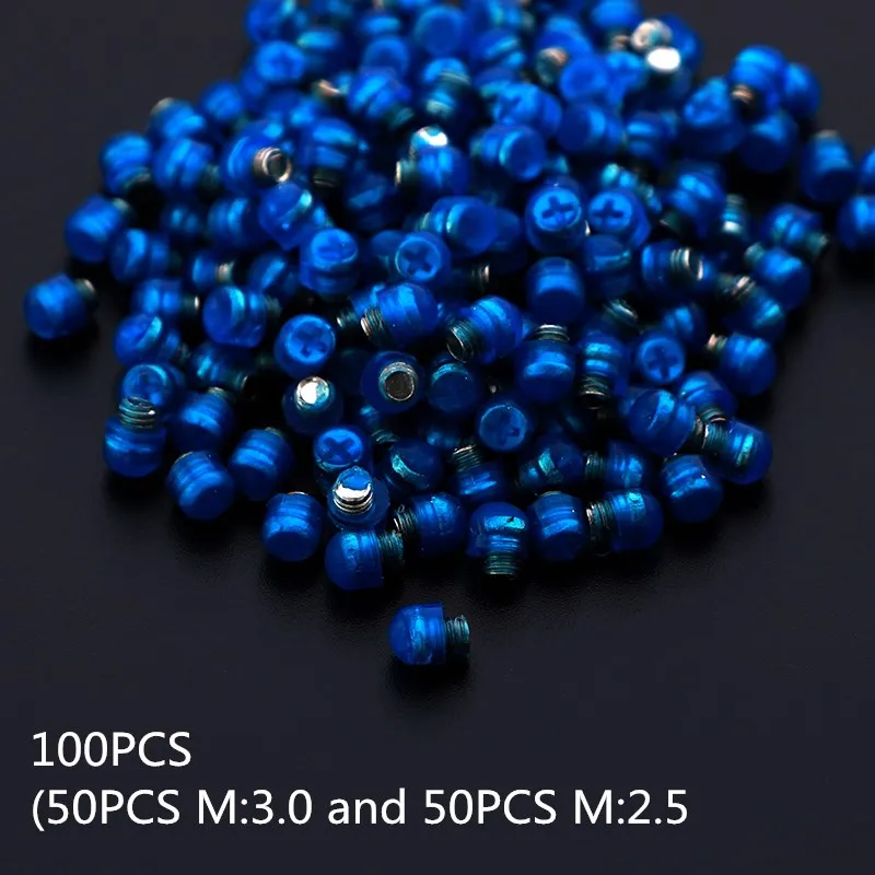 100pcs Mix size 1 Набор, ножницы, ремонтные комплекты, глушитель/пластиковые шайбы/Подставка для пальцев из нержавеющей стали, парикмахерские, стильные ножницы, аксессуары - Цвет: 100pcs Mix size