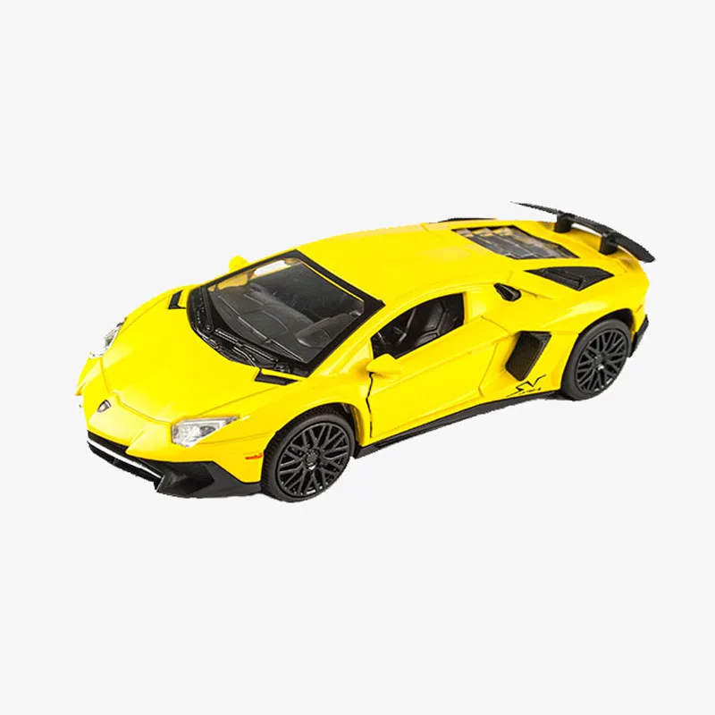 HOMMAT Simulation 1:32 Aventador LP750-4 SV Superveloce спортивный автомобиль сплав литая под давлением
