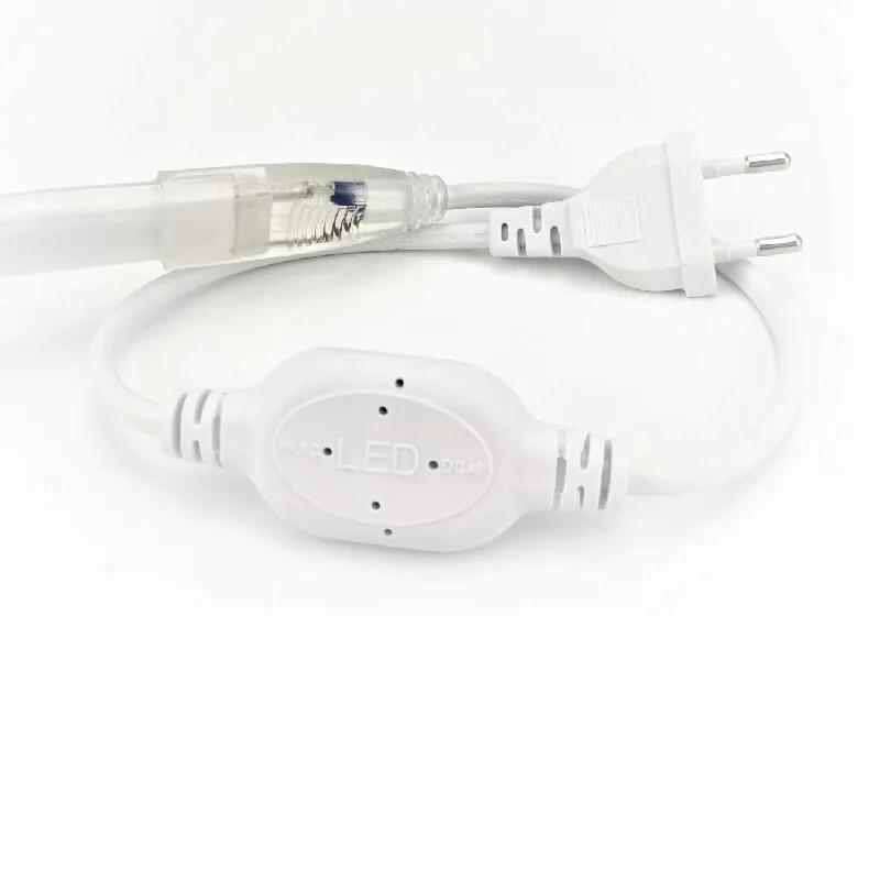 

2835 LED Lamp Double Row Strip 220 V 180L/M Flexible Strips Ruban Home Ceiling Ribbon Waterproof IP67 tira