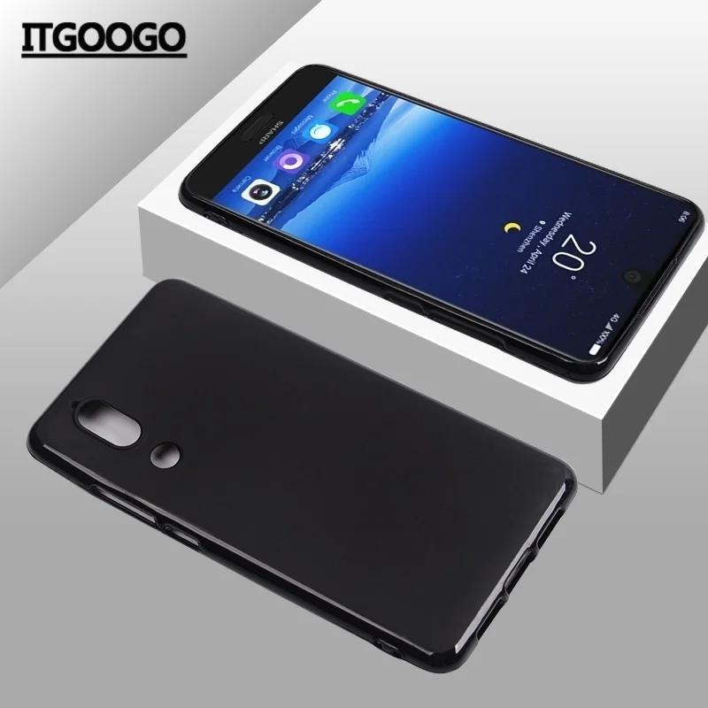 Силиконовый чехол из ТПУ для Sharp Aquos S2 мягкая задняя крышка телефона защитный |