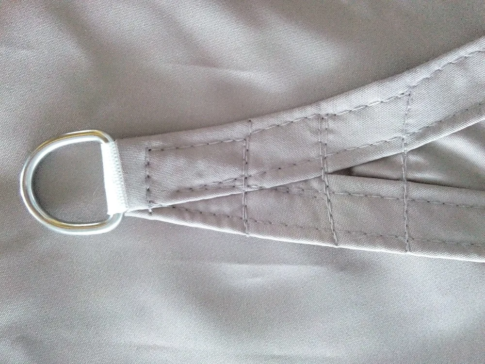 DANCHEL Waterproof Sun shade sail triangle polyester fabric 3m 4m 5m 3.6m for choice |