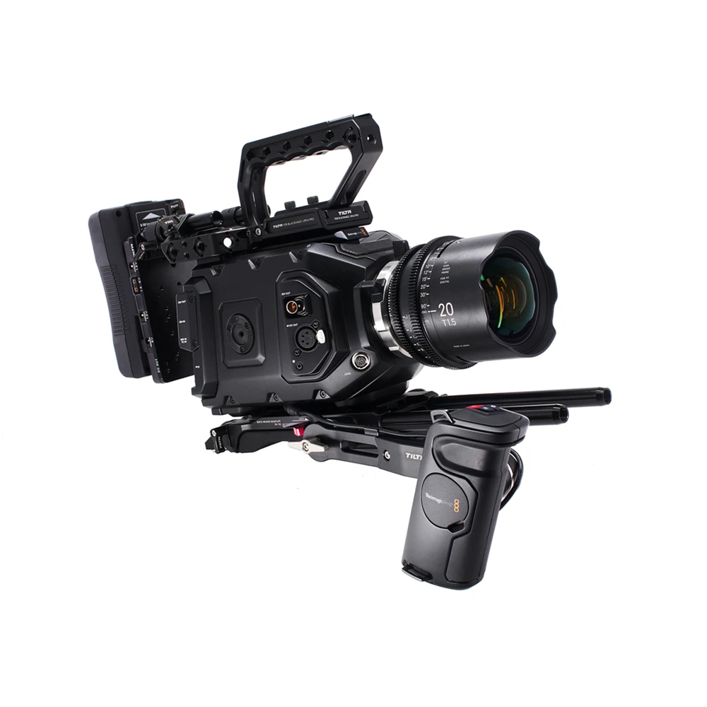 Tilta ES T95 Rig Kit для BlackMagic URSA MINI PRO Camera Quick Release Base Plate Extension arm V lock или Anton Mount
