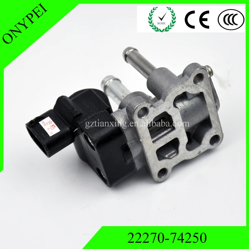 Клапан контроля воздуха на холостом ходу для Toyota Carina Rav4 Celica Caldina Camry 22270 74250
