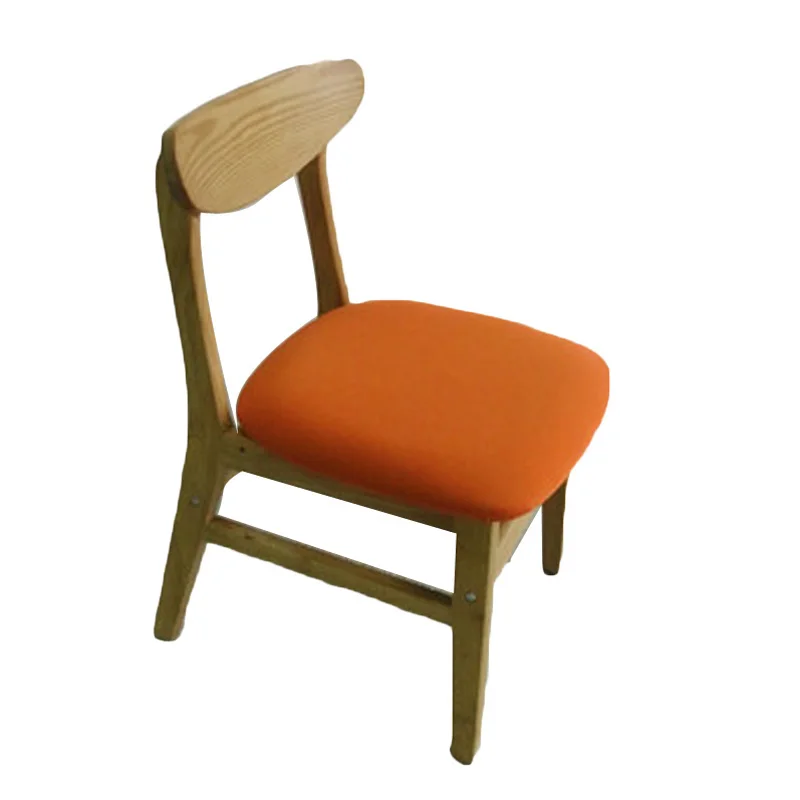 Мягкие стулья крышка Деревянный Обеденный седло эластичные печатные домашние