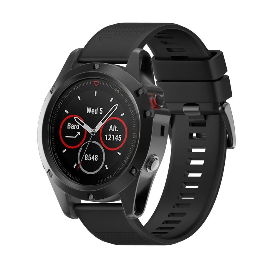 26 22 20 мм ремешок для часов Ремешок Quick Release отлично подходит силиконовый смарт Garmin