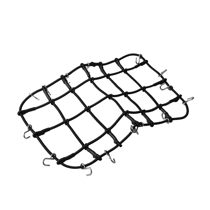 Эластичная сетка для багажа на крышу автомобиля с резиновыми крючками SCX10 net D90 RC4WD