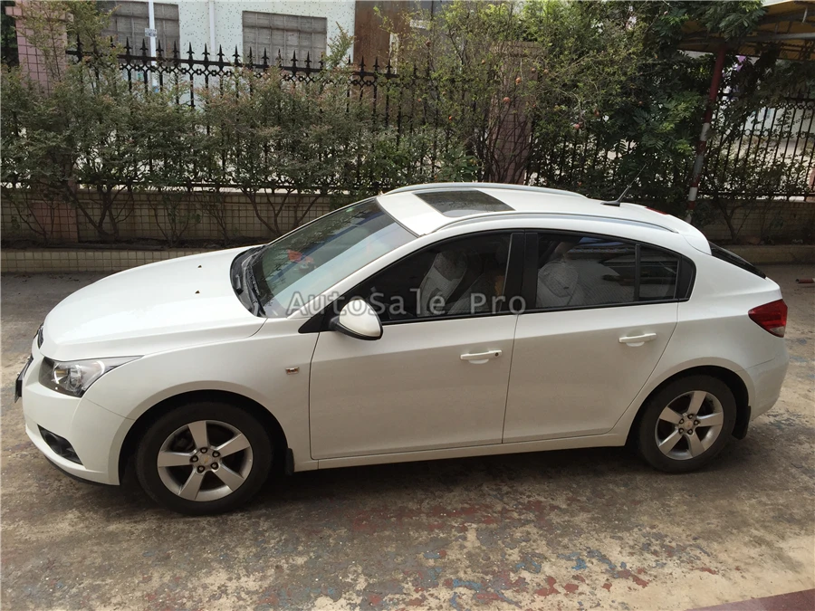 Для Chevrolet Cruze 2013 2014 2015 2016 алюминиевый сплав Серебряный Топ Багажник на крыше
