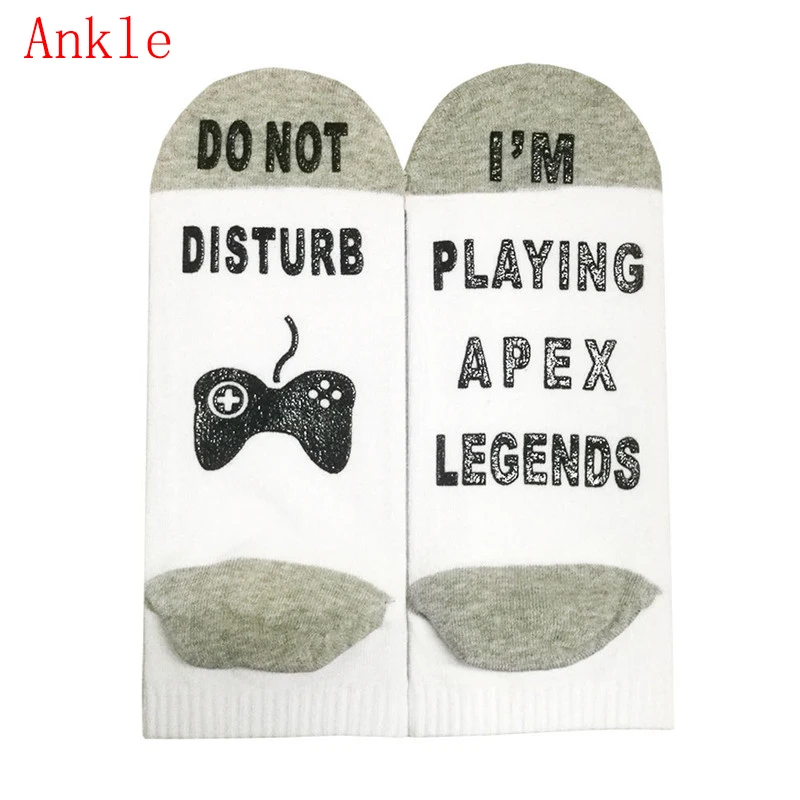 Style 6 Ankle Горячая Распродажа, носки для игр, я играю в легенды APEX, реквизит для косплея, хлопковые короткие носки унисекс, весенне-летние аксессуары APEX - Цвет: Style 6 Ankle