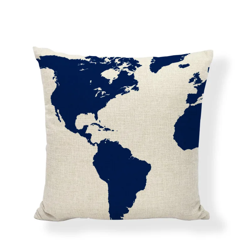 Чехол для подушки в стиле ретро с изображением морской звезды Женская наволочка