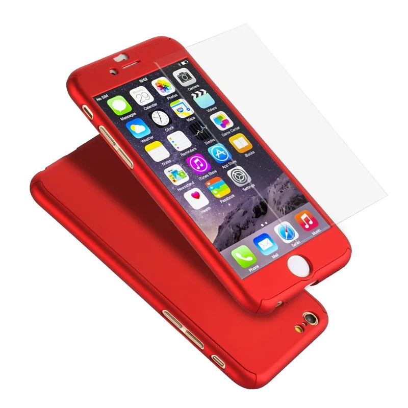 Новый гибридный 360 Полный Корпус Жесткий ПК чехол для телефона iphone XR Xs MAX X 10 6 7 8 6s