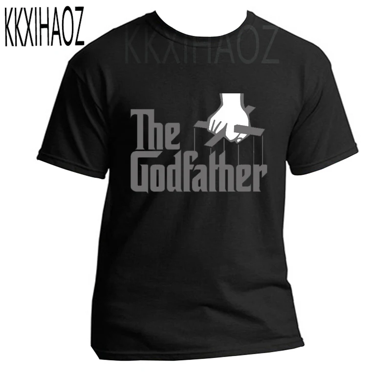 Мужская футболка с принтом The godfather модная мужская Спортивная коротким рукавом из