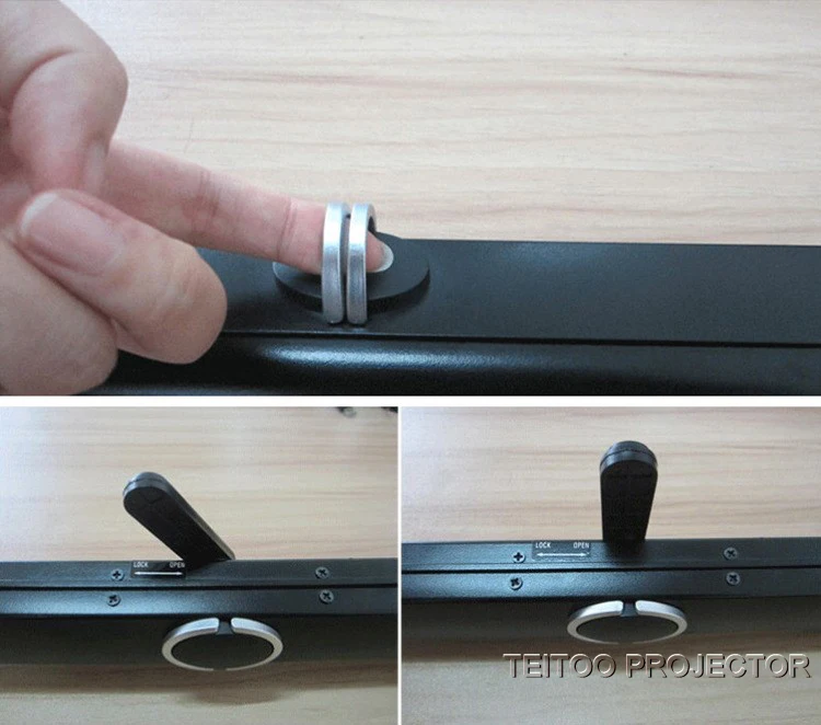 Переносная занавеска из белого пластика дизайнерский экран 40 дюймов 4:3 для