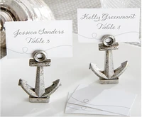 free shipping 10pcslot anchor holder for place card name card in party decoration
